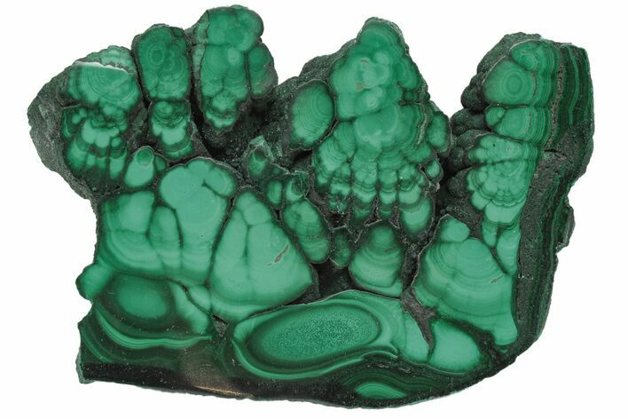 Polished Malachite Slab - Congo #211808